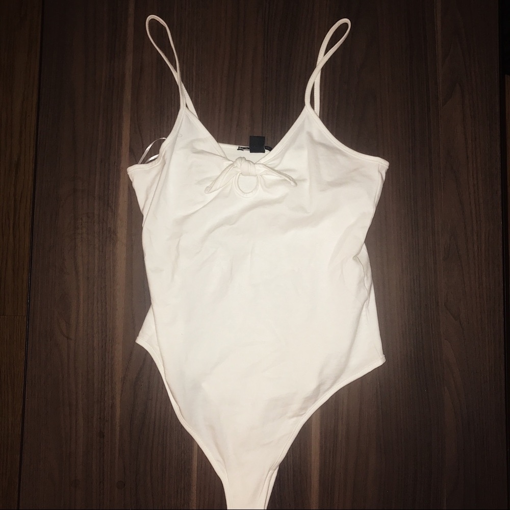 Bow detail bodysuit